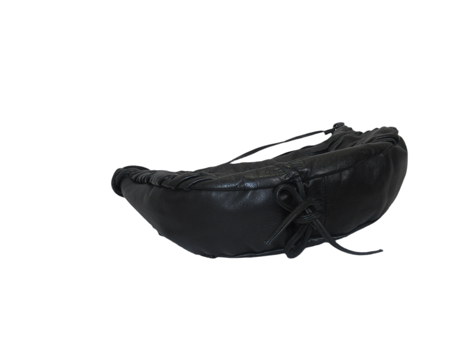 Tsumori Chisato Scrunch Leather Shoulder Bag