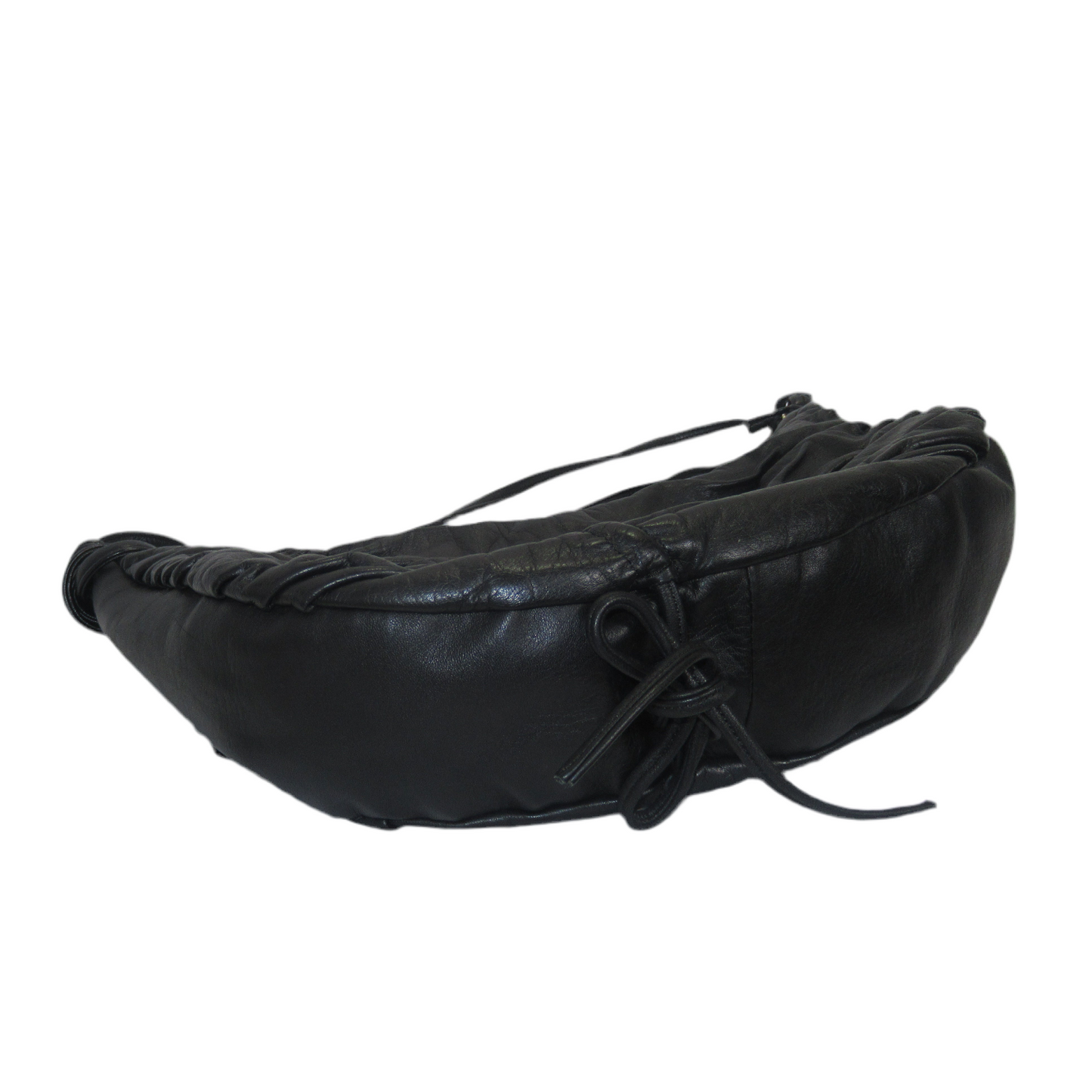 Tsumori Chisato Scrunch Leather Shoulder Bag