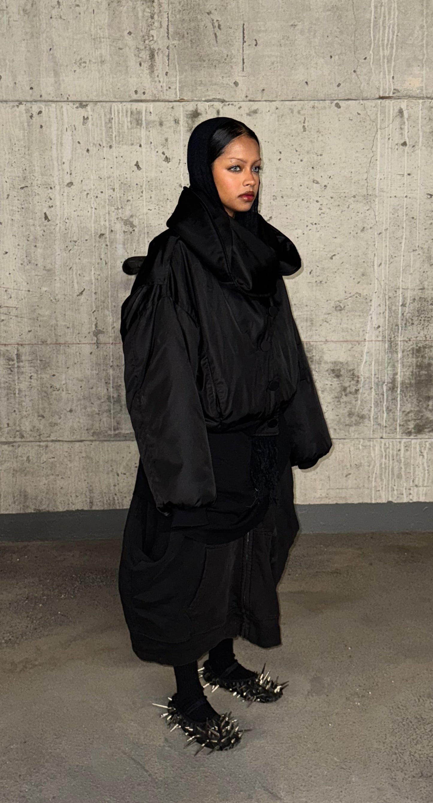 Spike Ballerina Flats