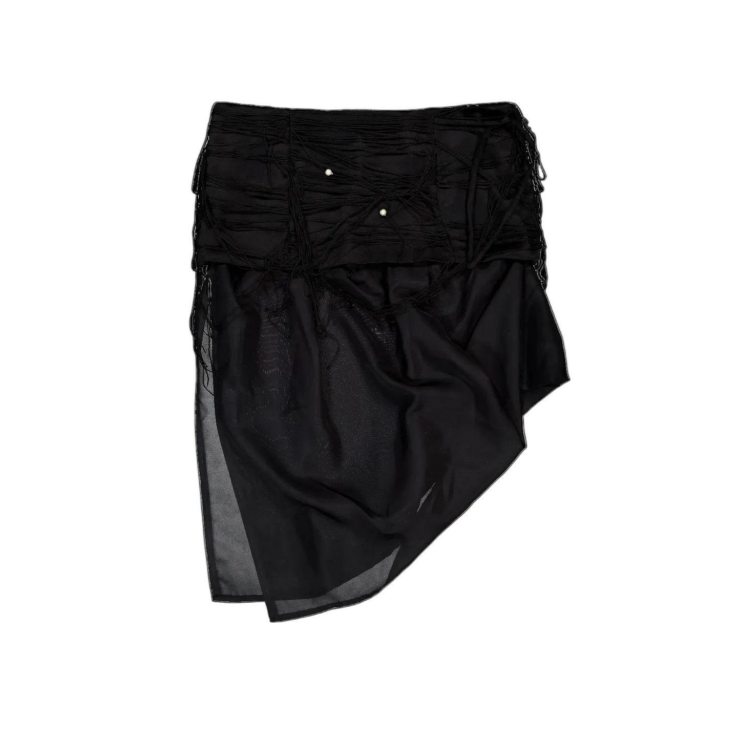 Bledno Ekho Low-Rise Mini Skirt