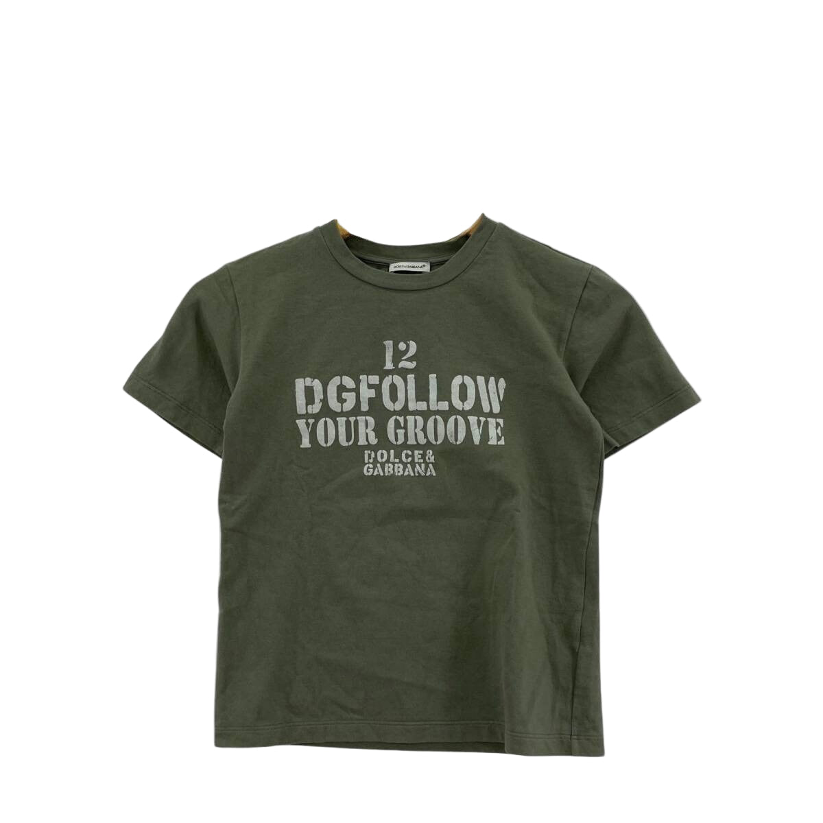 Dolce & Gabbana '12 DG FOLLOW YOUR GROOVE' Baby Tee