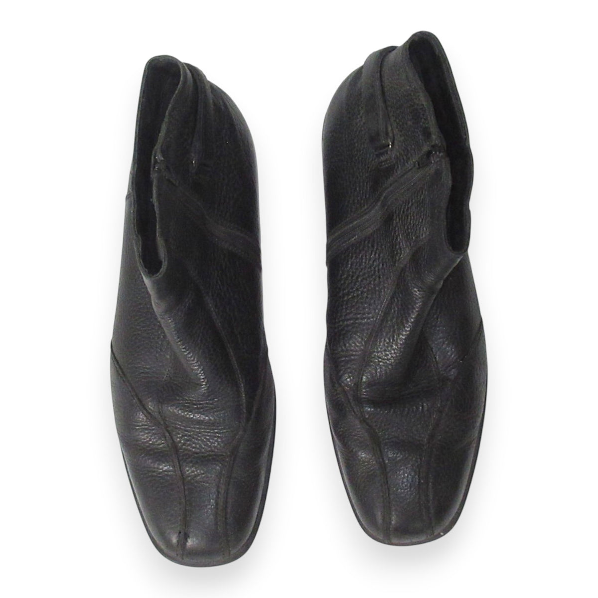 Samsonite Leather Buckle Boots