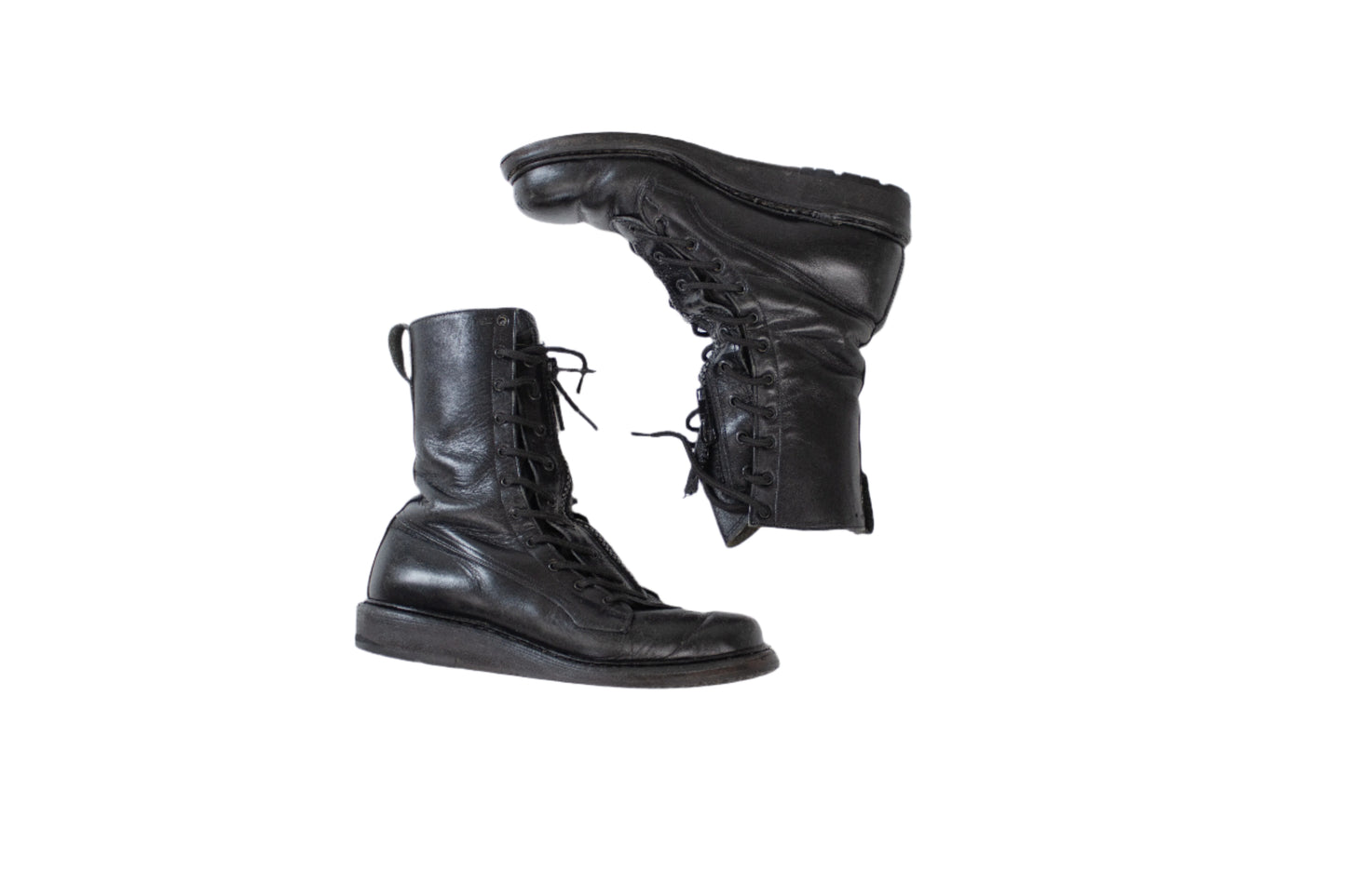 Bundeswehr Front Zip Pilot Boots (80s)