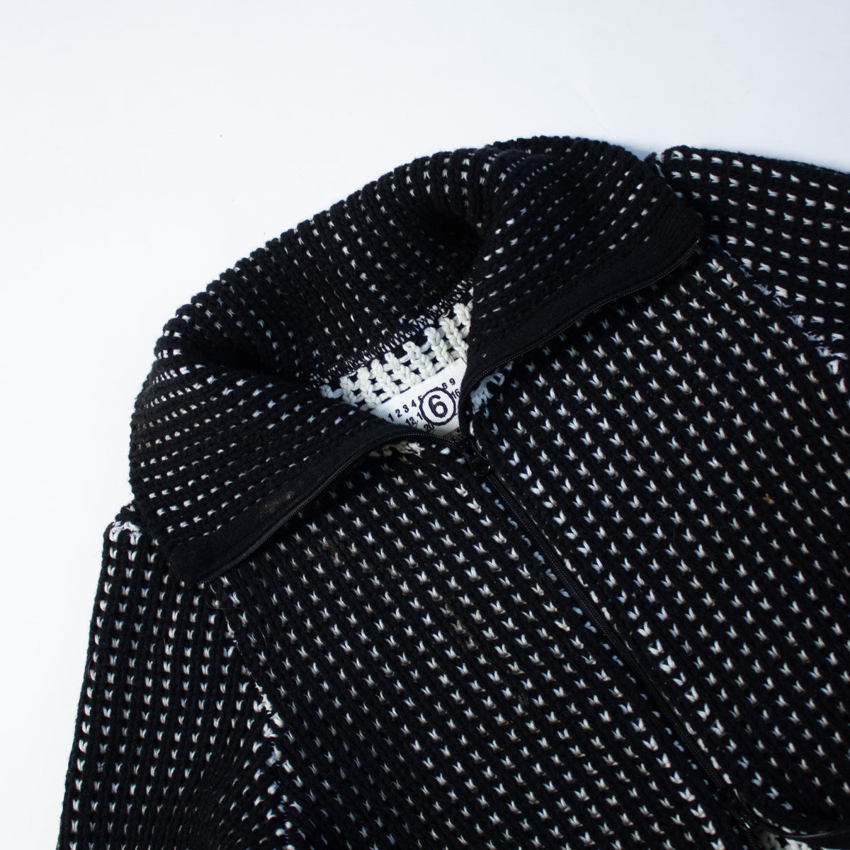 Maison Margiela Knit Sweater & Scarf Set