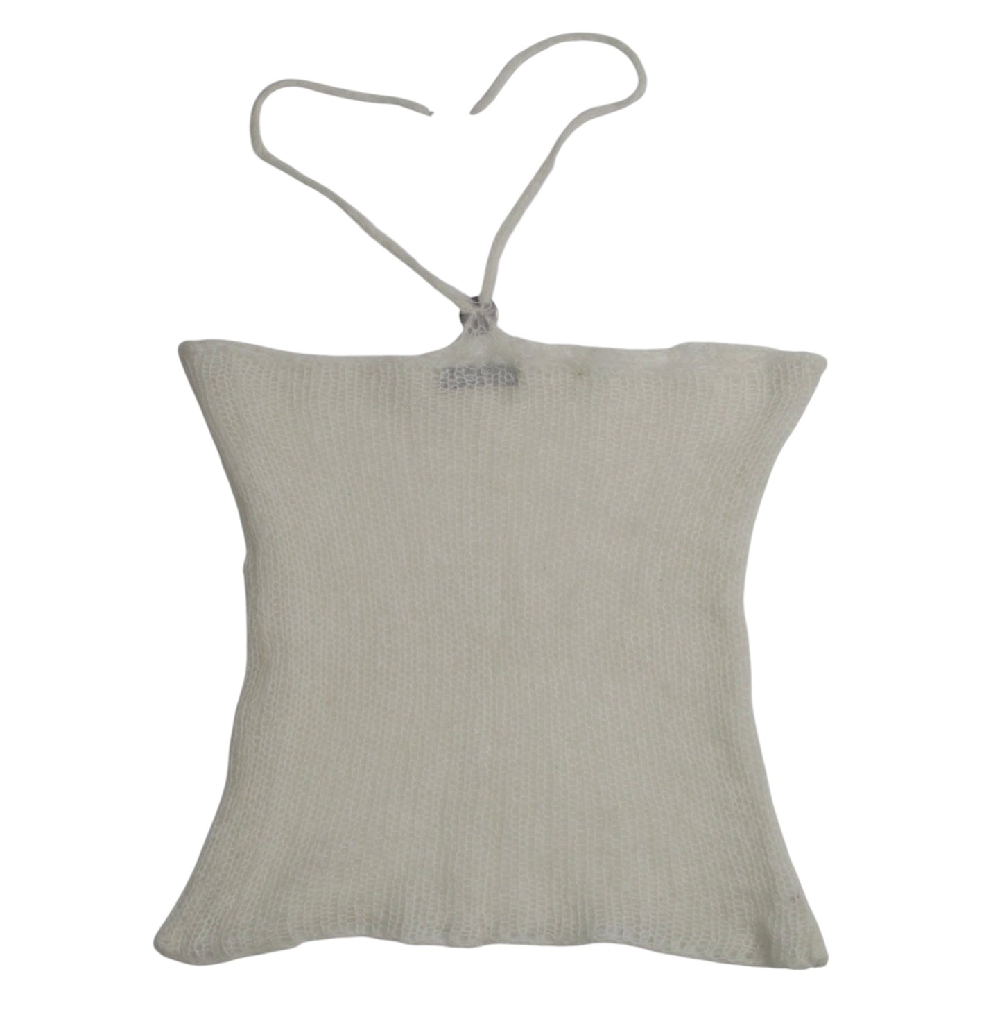 NoMachine Mohair Halter With Statement Button