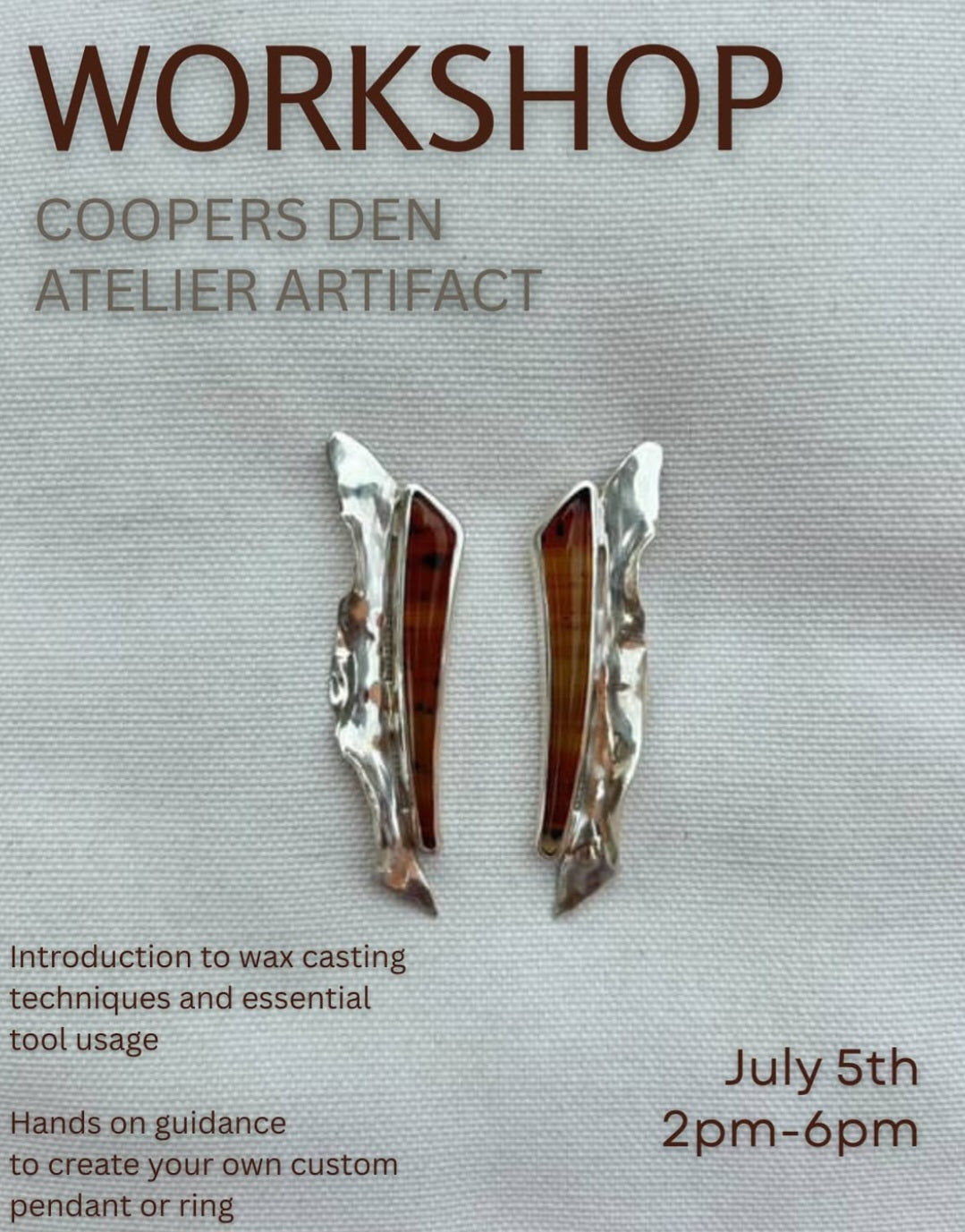 Foundations of Jewelry Wax Sculpting & Casting