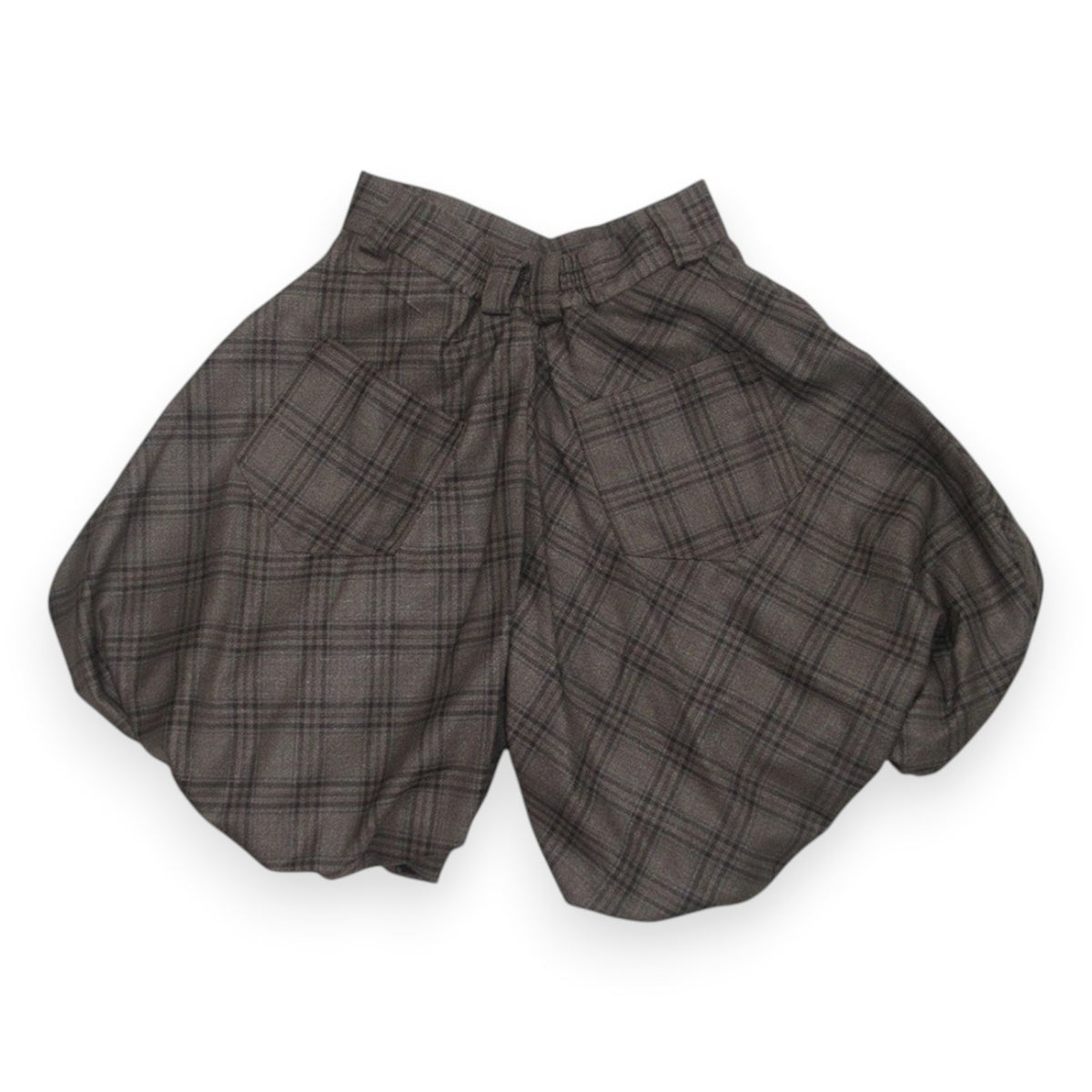 Valmora Emilio Plaid Bubble Shorts