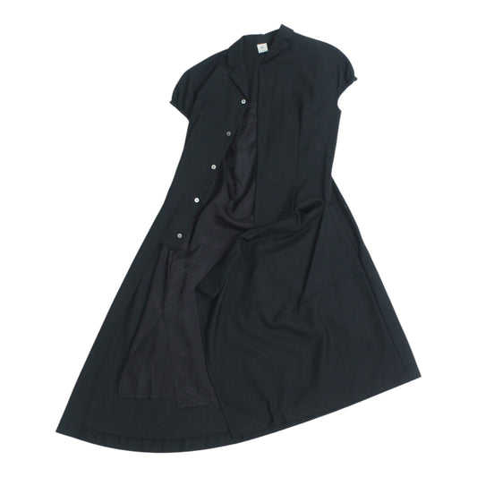 Sunao Kuwahara by Issey Miyake Button-Up Dress & Slip
