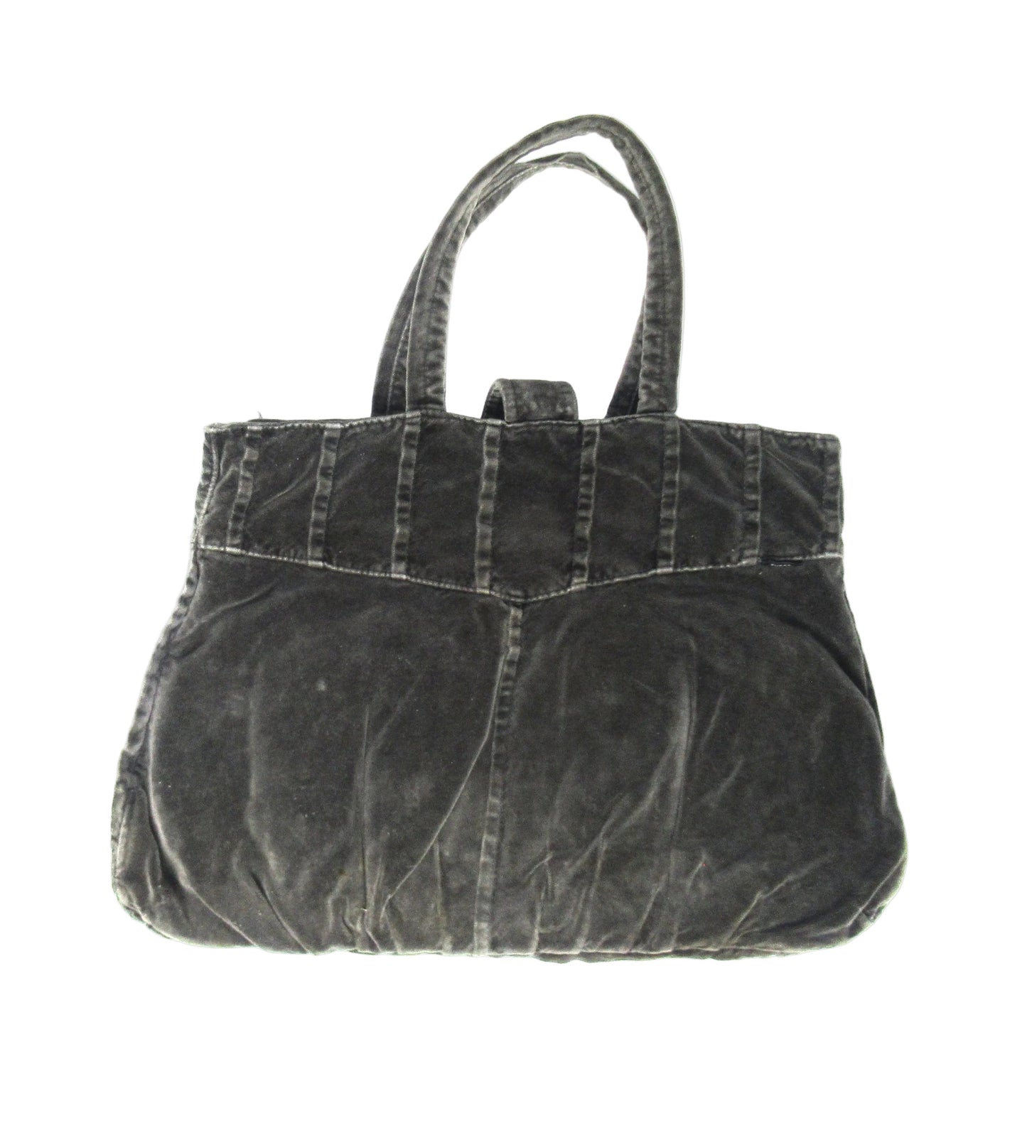 Zucca Velvet Utility Tote Bag