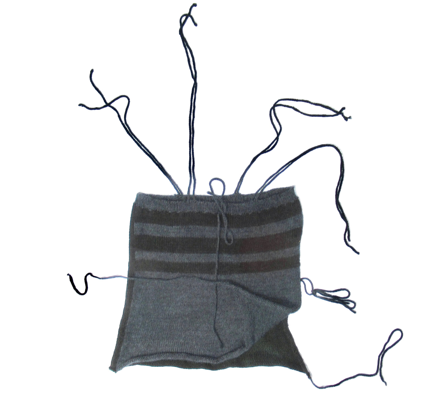 ILuv2Knit Lace-Up Tube Top