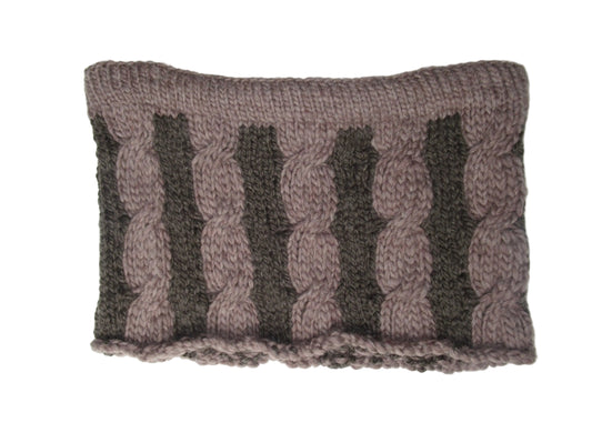 NoMachine Cable Knit Mini Skirt