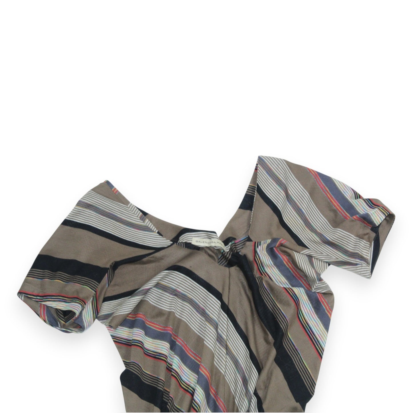 Balenciaga Striped Dress
