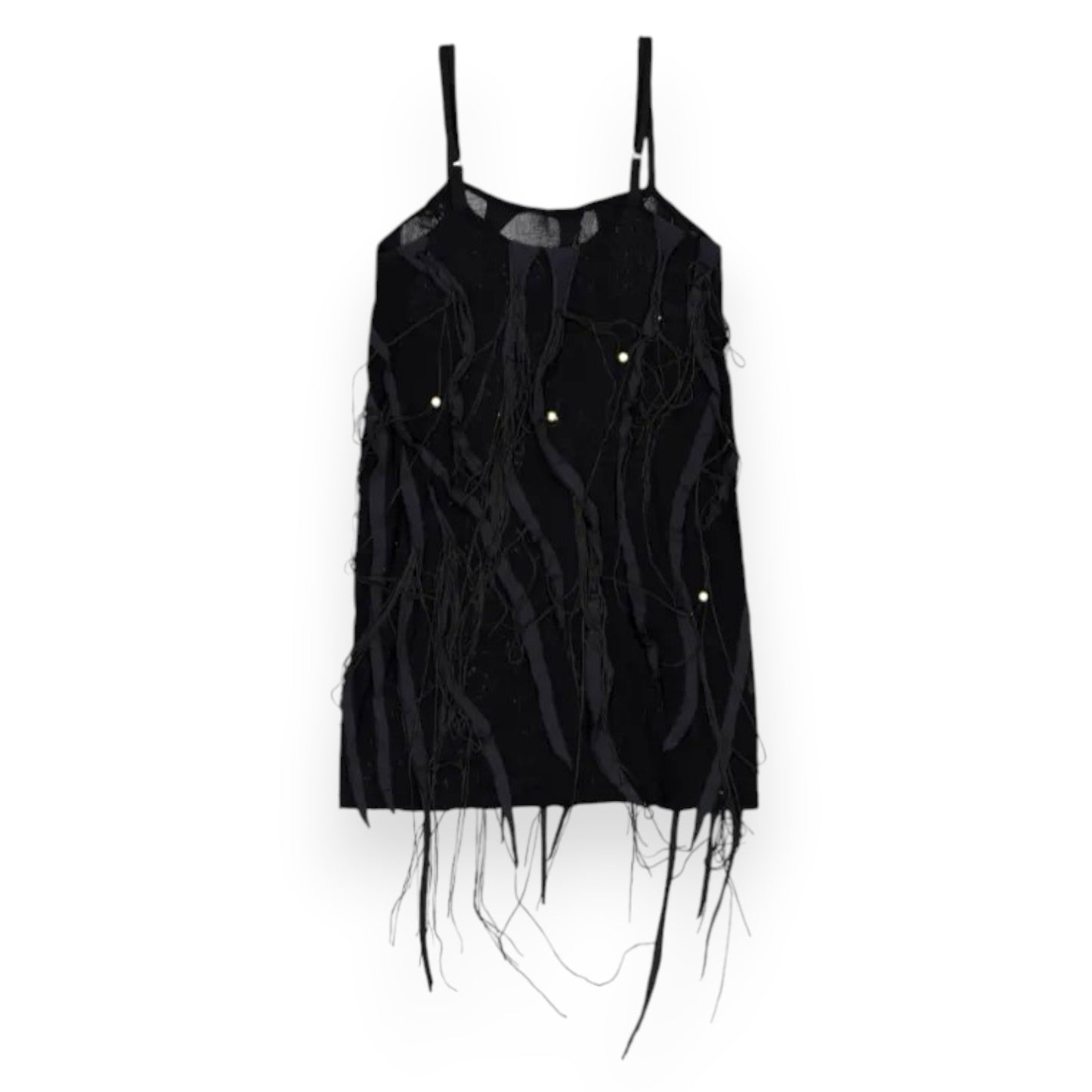 Bledno Omut Stretch Mesh Mini Cami Dress