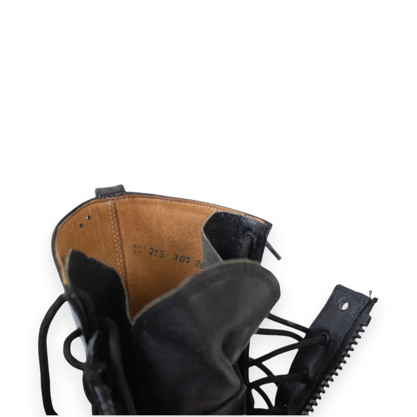 Bundeswehr Front Zip Pilot Boots (1980s)