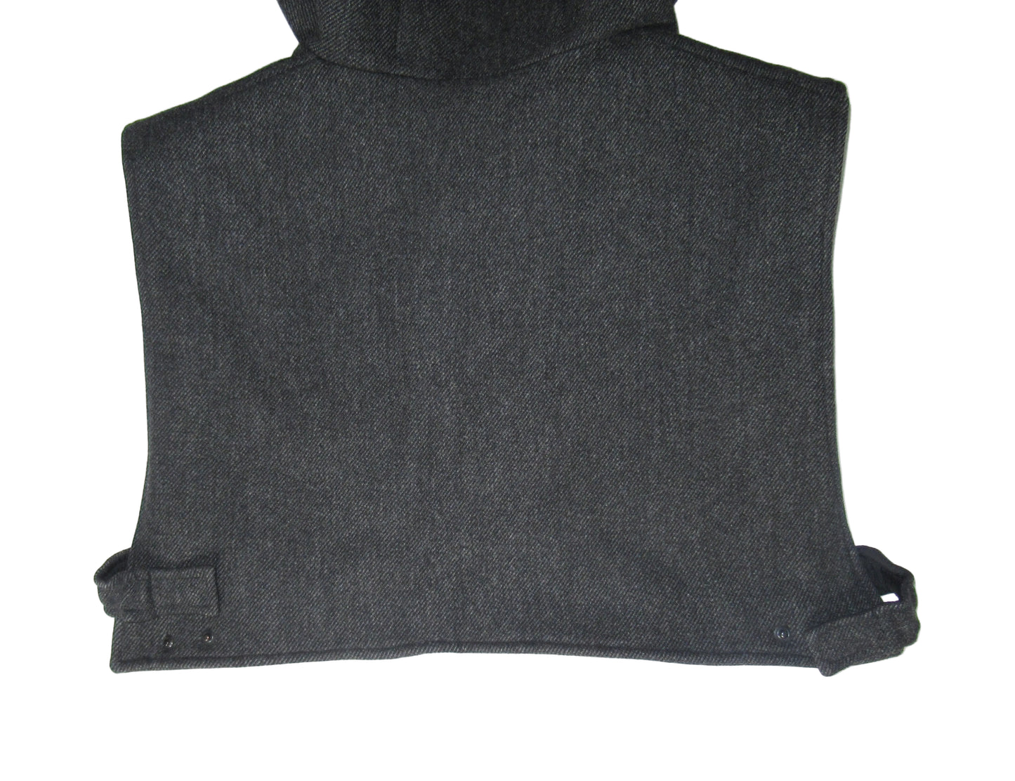 Prada Shearling Hood Cropped Wool Vest (FW2001) - Miuccia Prada Era