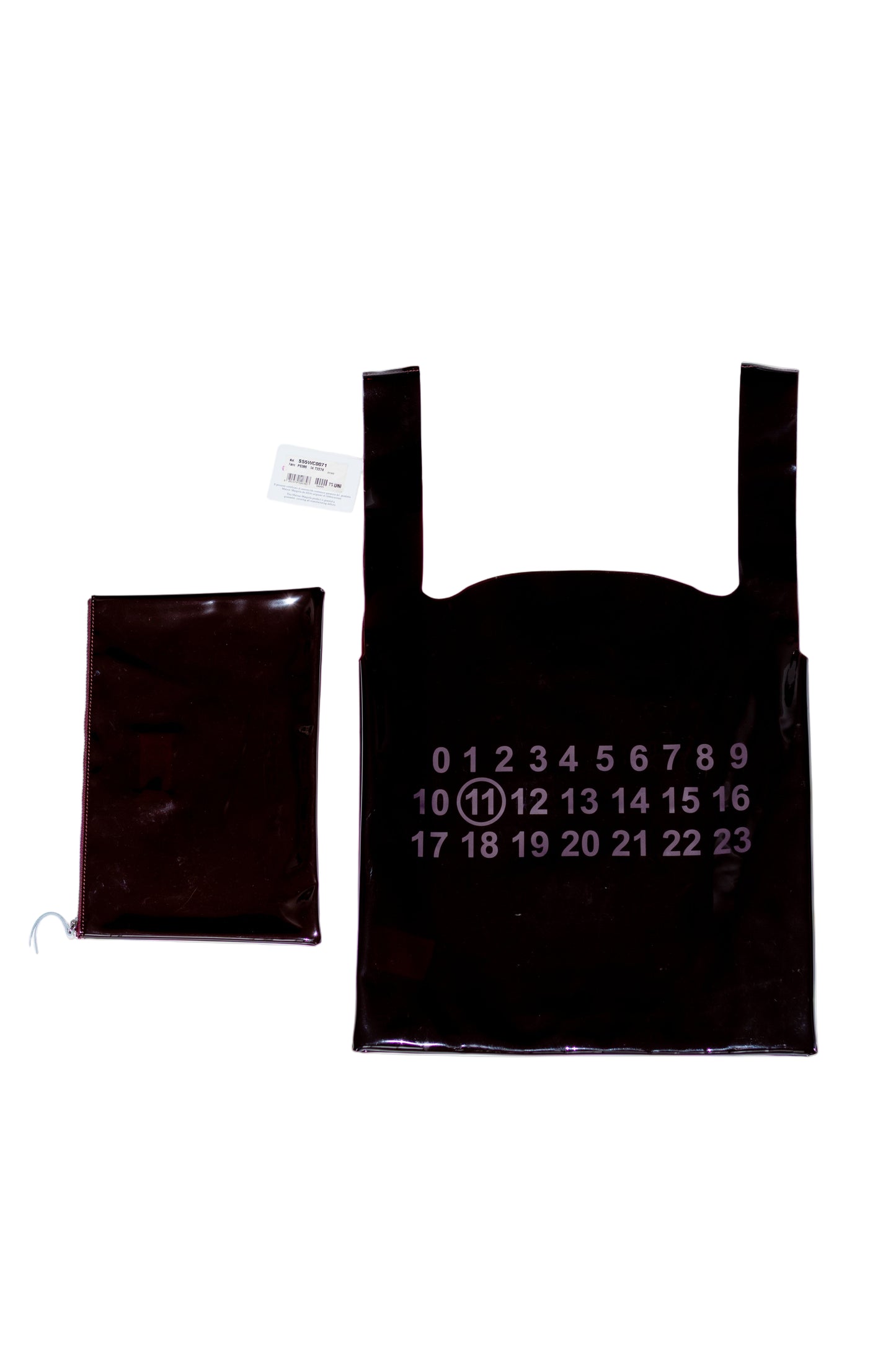 Maison Margiela FW18 PVC Tote Bag