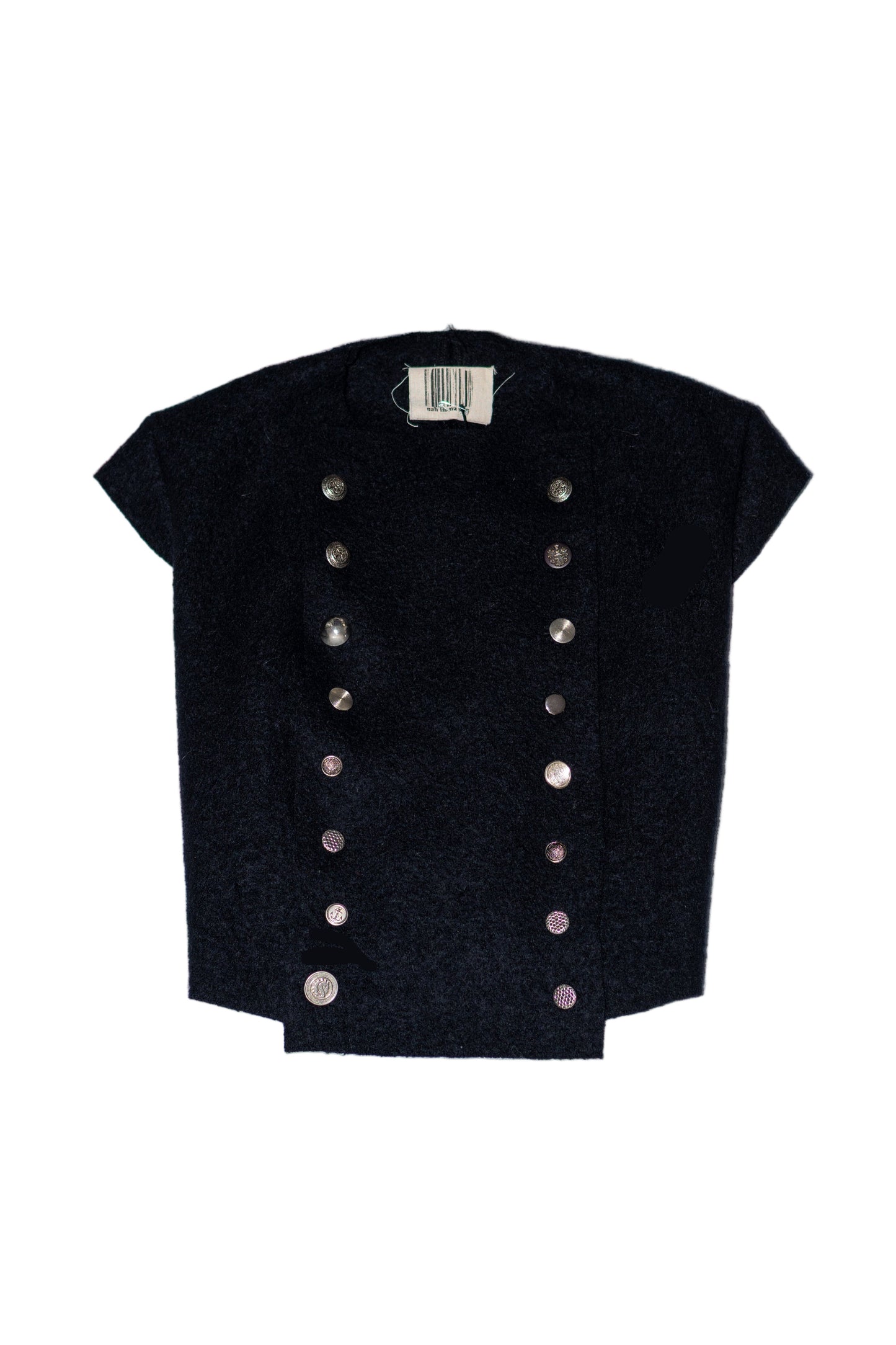 Nah Imma Saint Wool Military Top