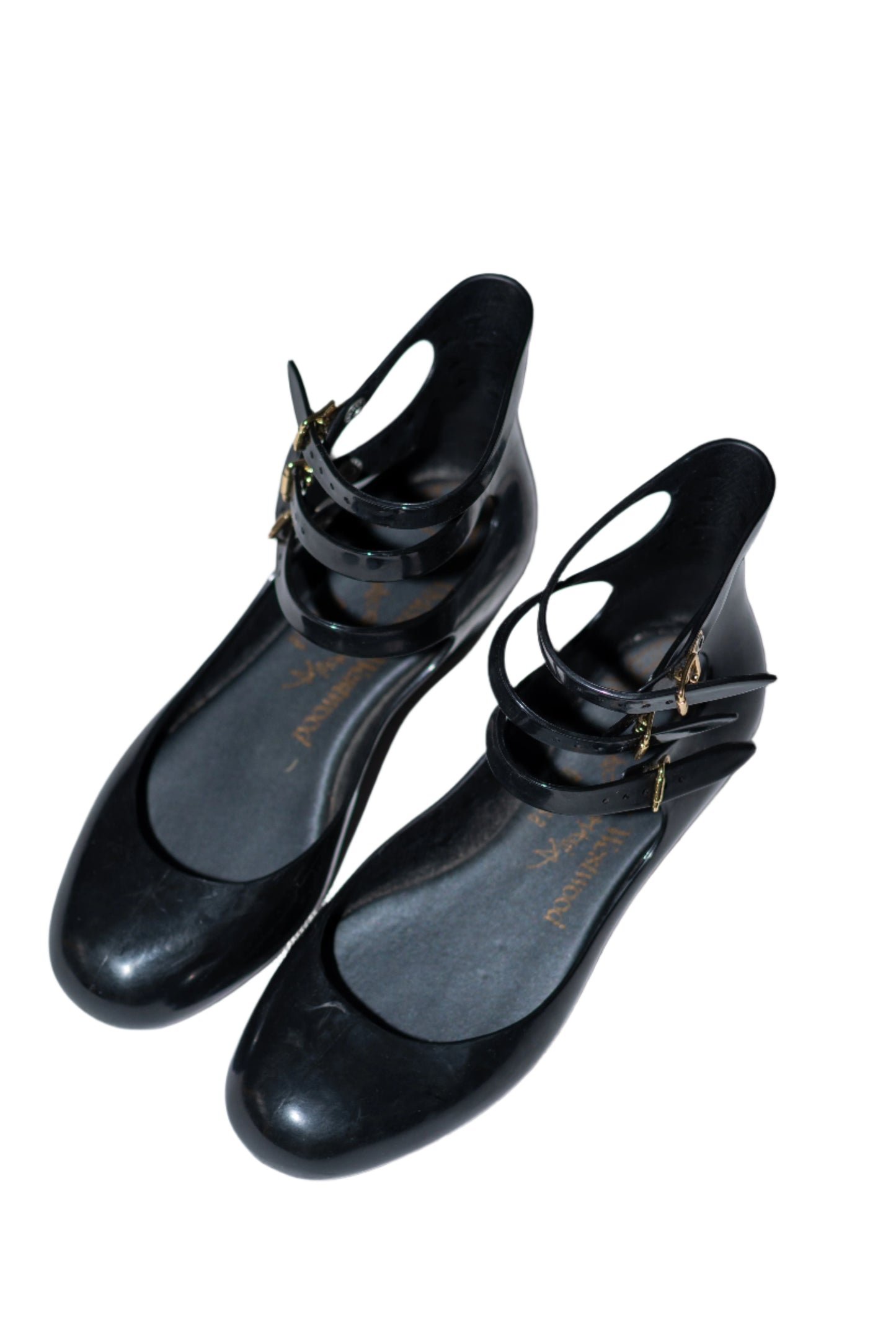 Vivienne Westwood Rubber Strap Shoes X Melissa