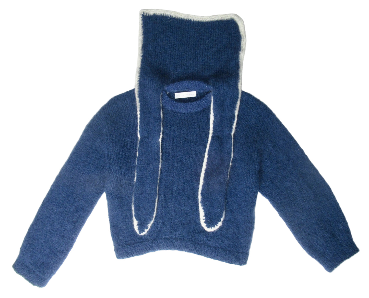 NoMachine Knit Navy Sweater