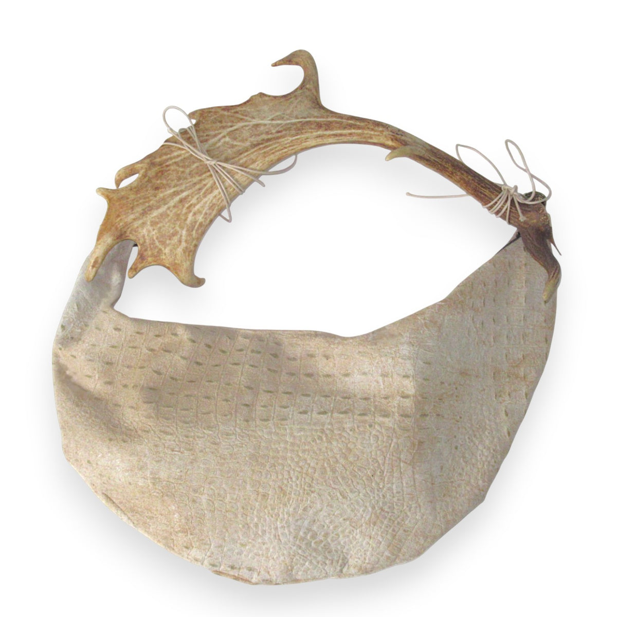 Someone’s Old Trash Fallow Deer Antler Bag
