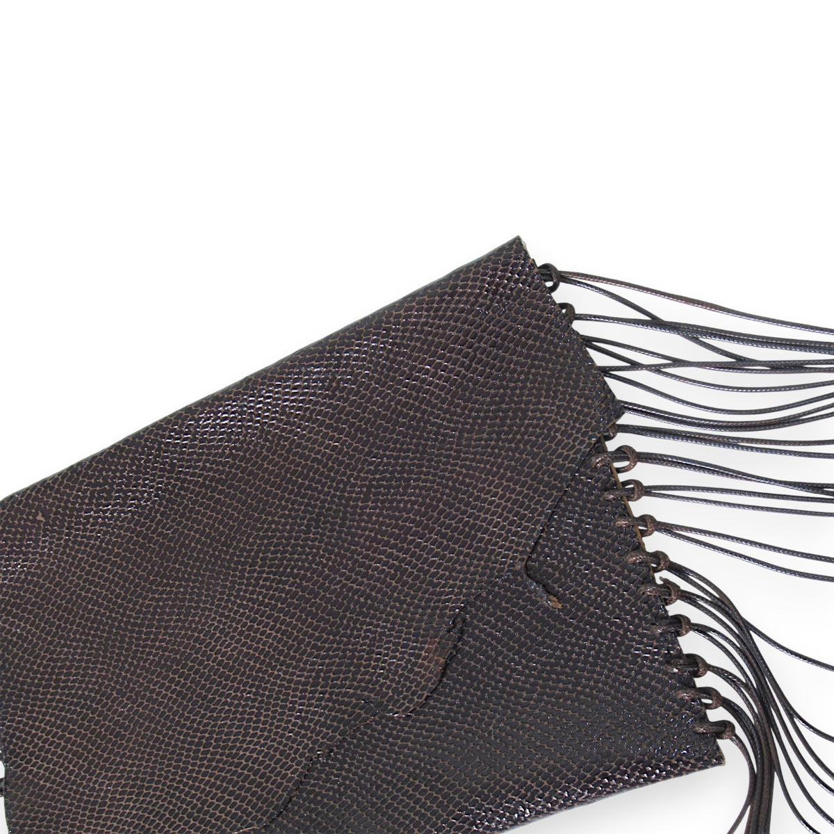 Someone’s Old Trash Snake Skin Clutch