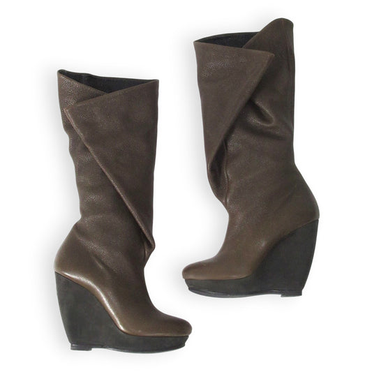 Balenciaga Wrap Wedge Boots
