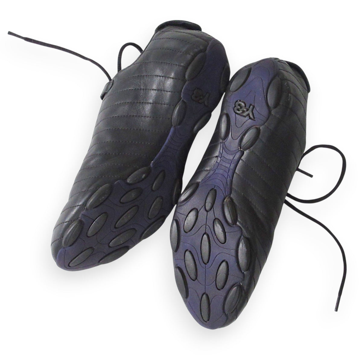 Y-3 Slip-On Leather Sneakers
