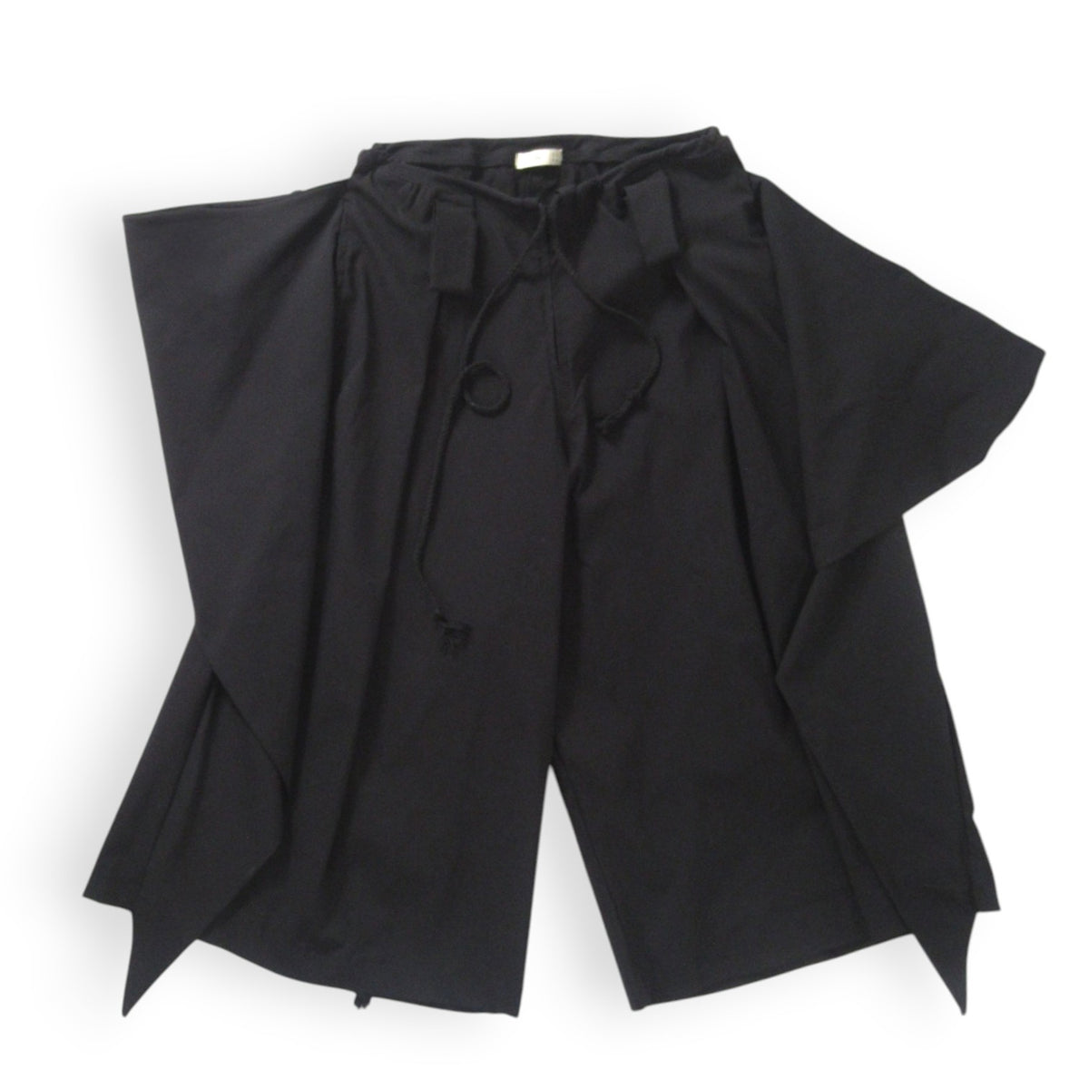 JeeJan Double-Wrapped Wide-Leg Shorts