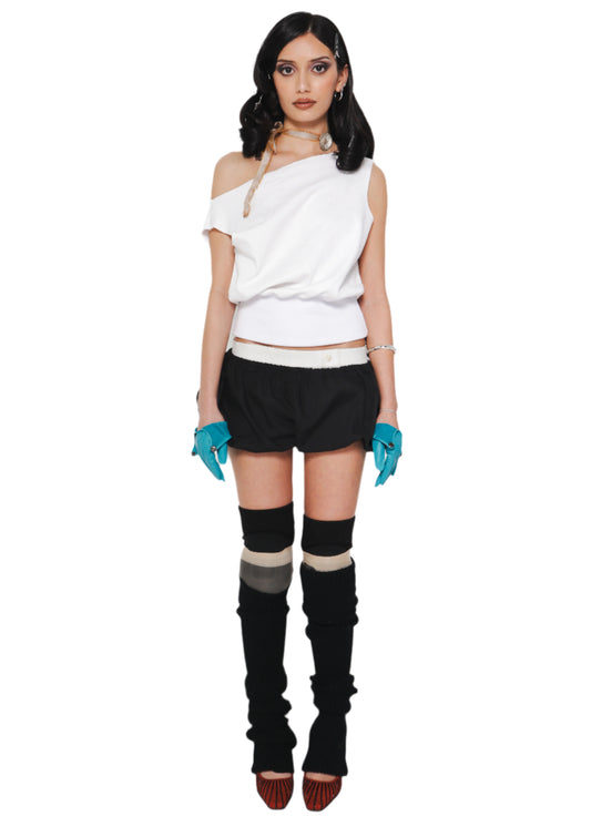 Charlize Therrien Bubble Shorts