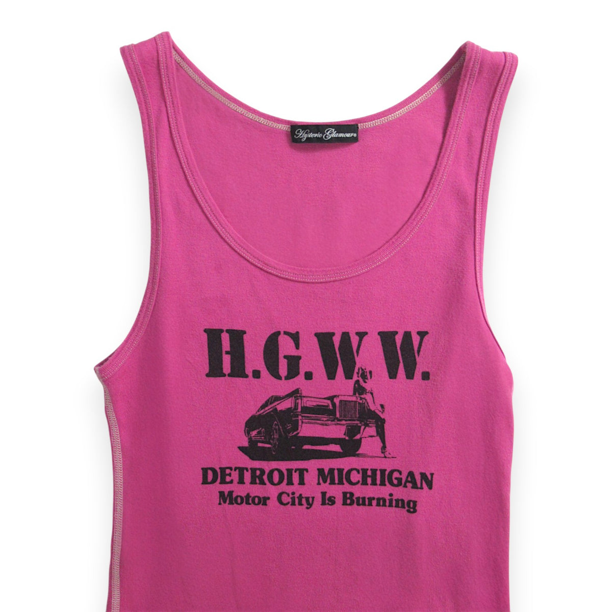 Hysteric Glamour H.G.W.W Detroit Michigan Tank