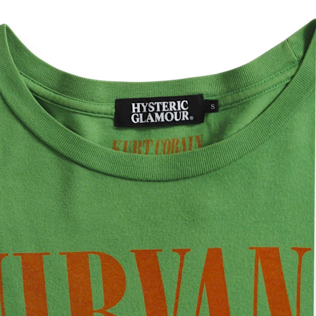 Hysteric Glamour Green Nirvana Tee