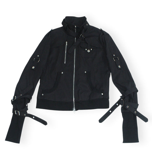 Mind Games Black Buckle Jacket