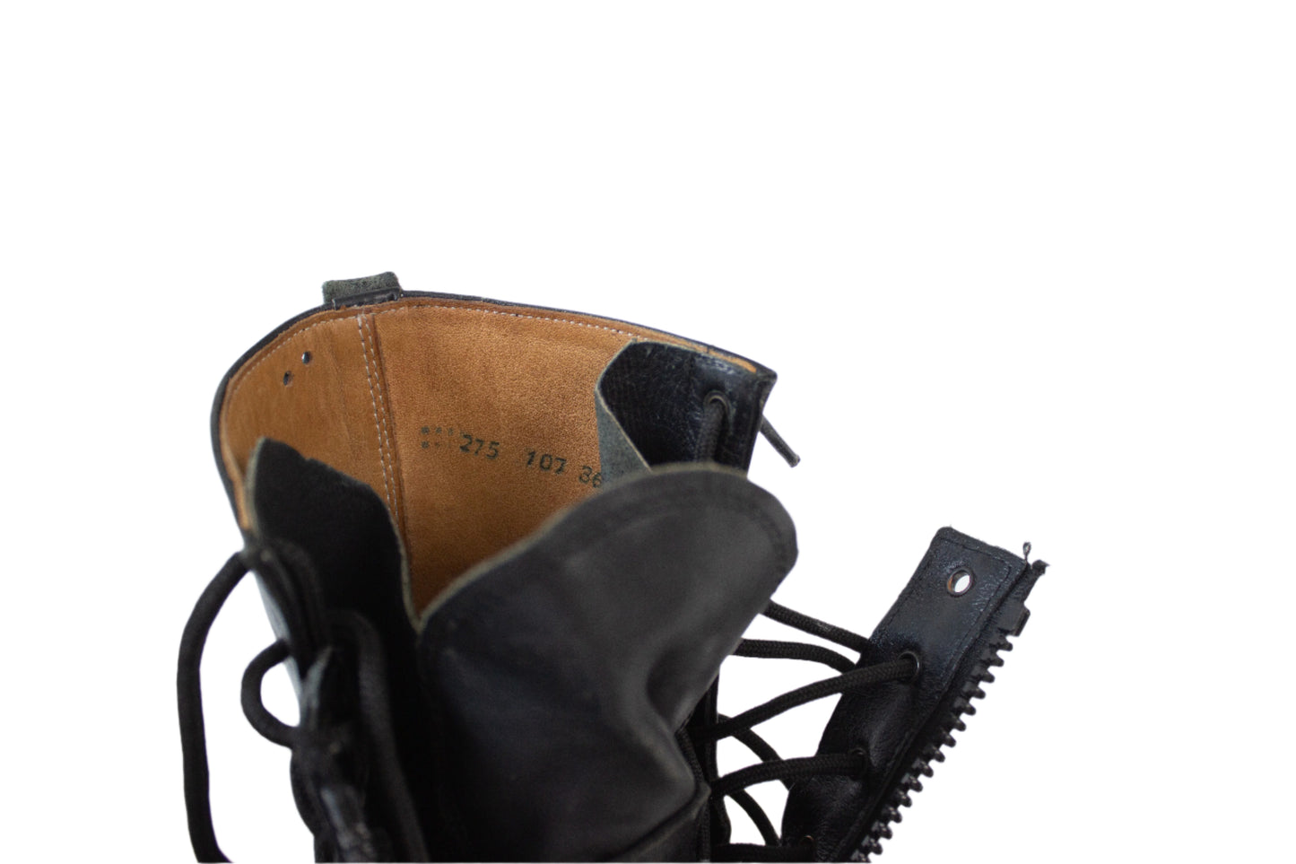 Bundeswehr Front Zip Pilot Boots (80s)