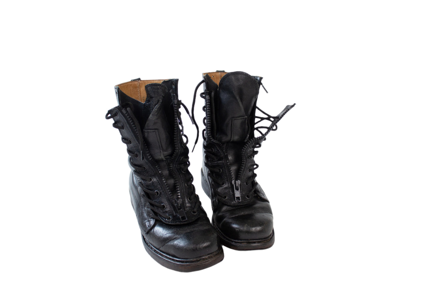 Bundeswehr Front Zip Pilot Boots (80s)