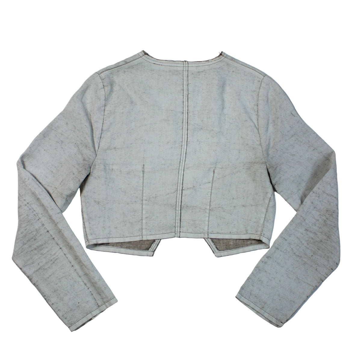 Sarah Pacini Cropped Zip Jacket