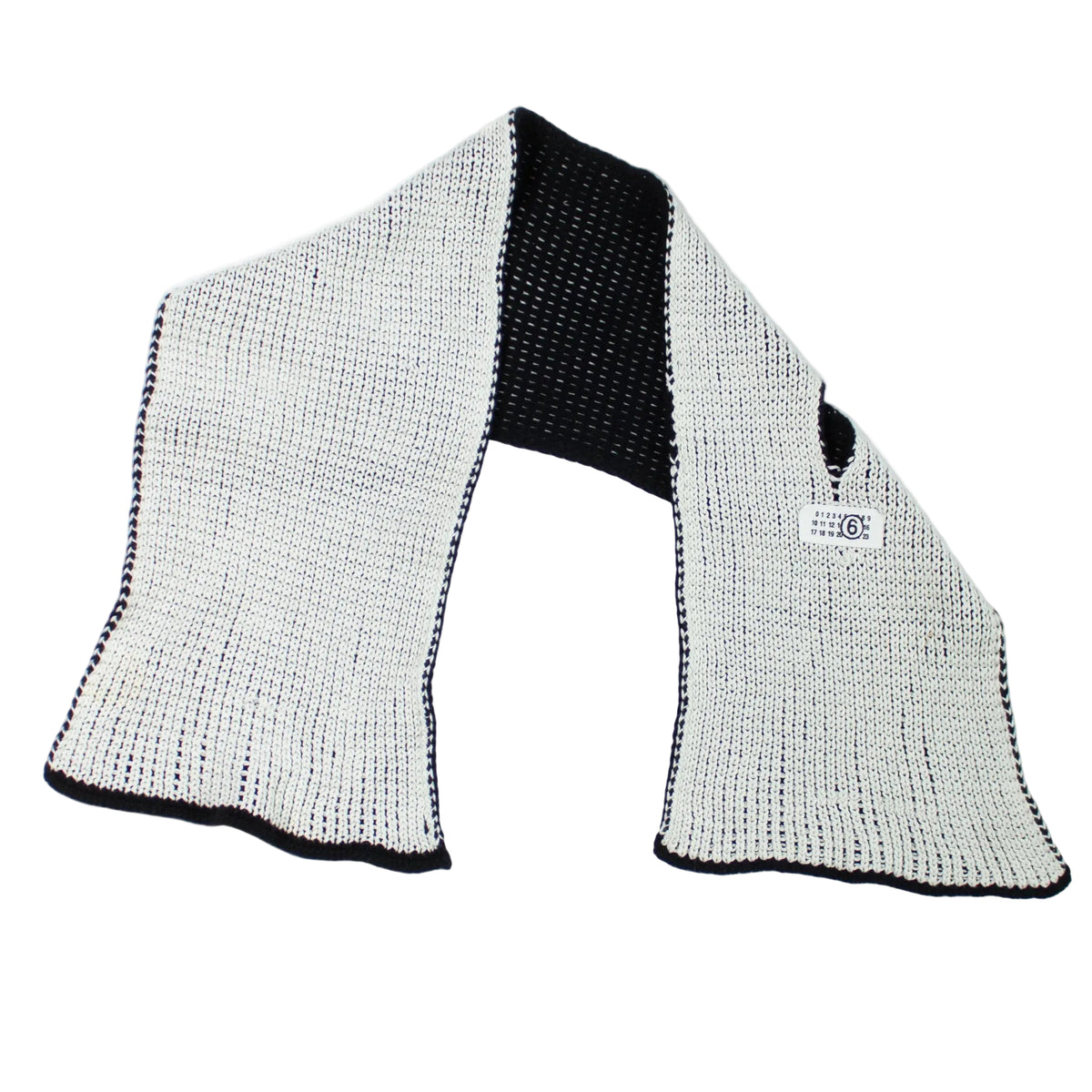 Maison Margiela Knit Sweater & Scarf Set