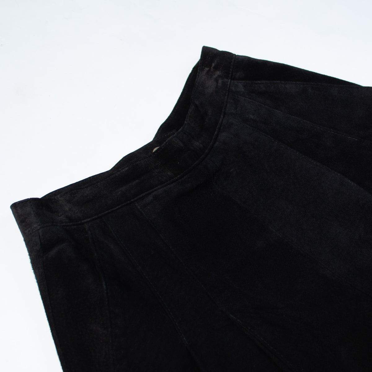 Danier Wide-Leg Suede Leather Pants