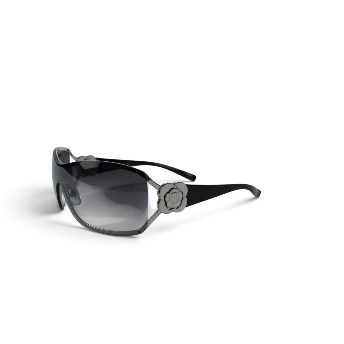 Chanel 4164 Camellia CC Shield Sunglasses