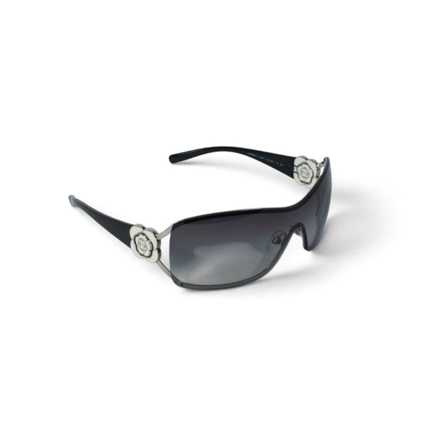 Chanel 4164 Camellia CC Shield Sunglasses
