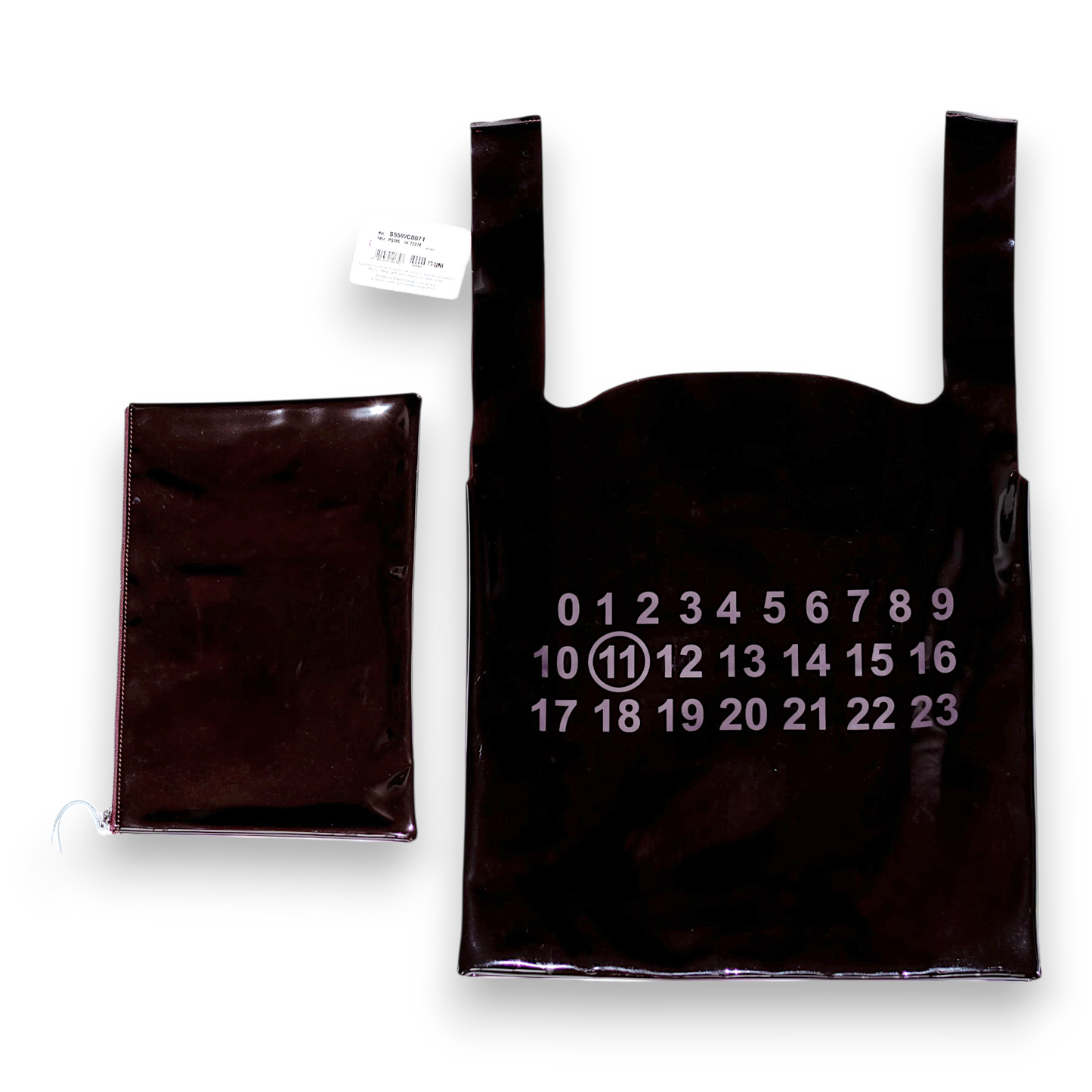 Maison Margiela FW18 PVC Tote Bag