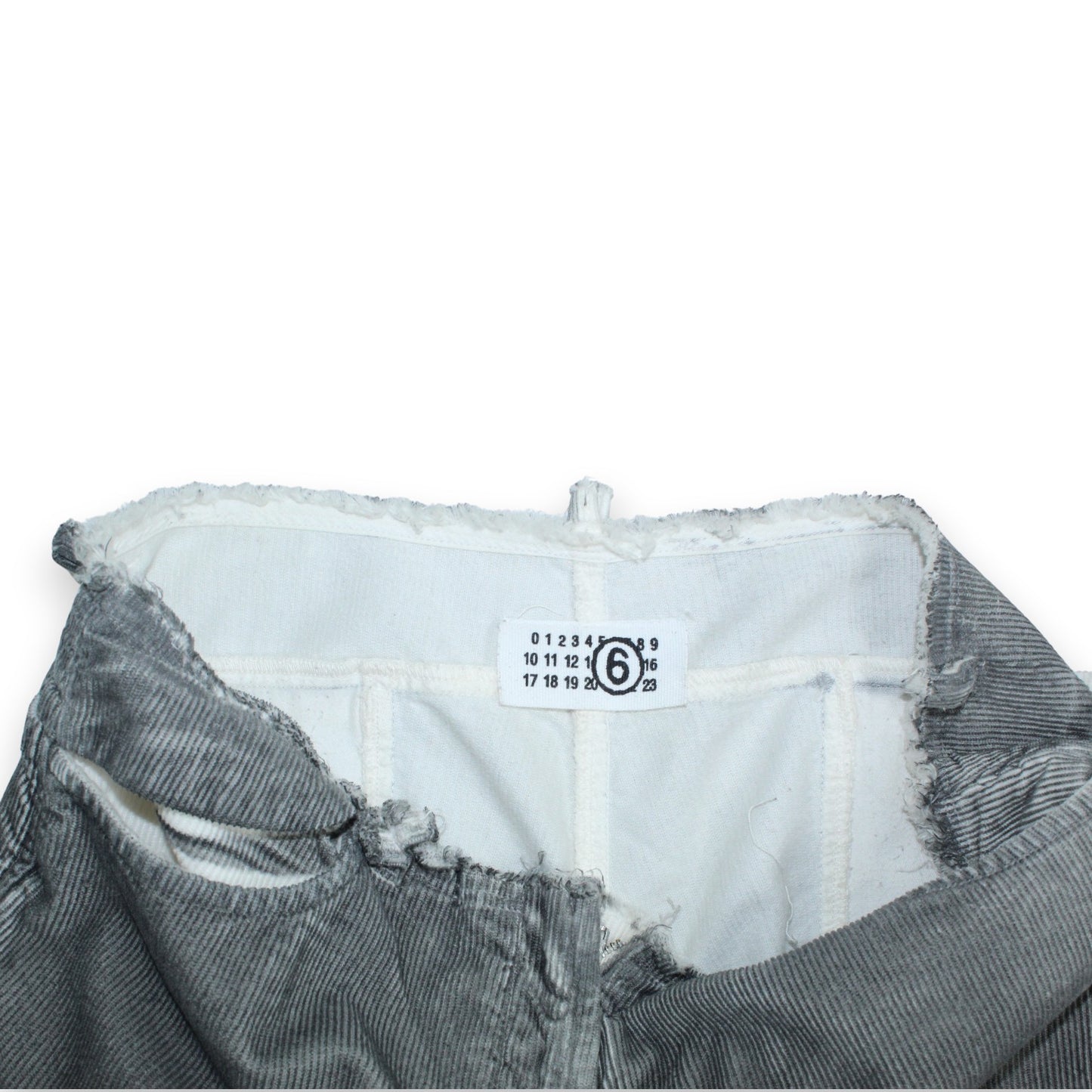 Maison Margiela (6) Painted Corduroy Pants (SS05)