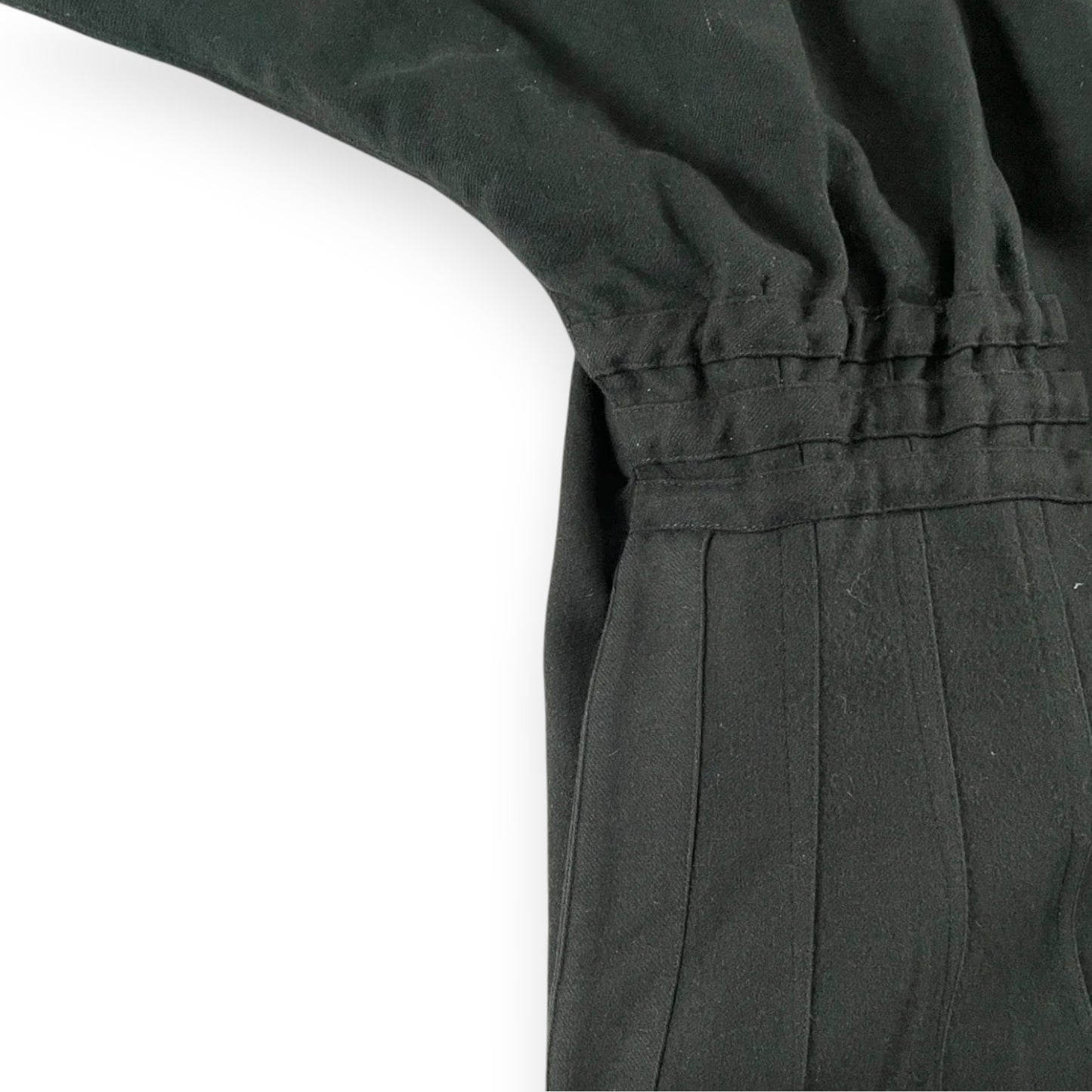 Marithe Francois Girbaud Darted Wool Jacket (1980s)