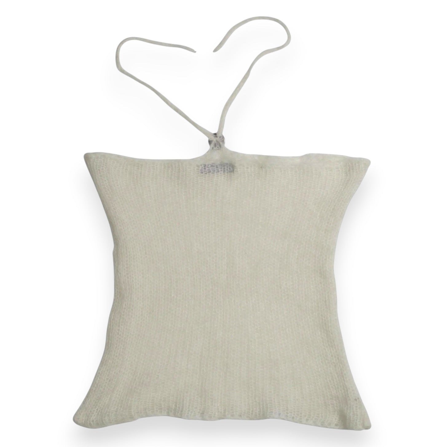 NoMachine Mohair Halter With Statement Button