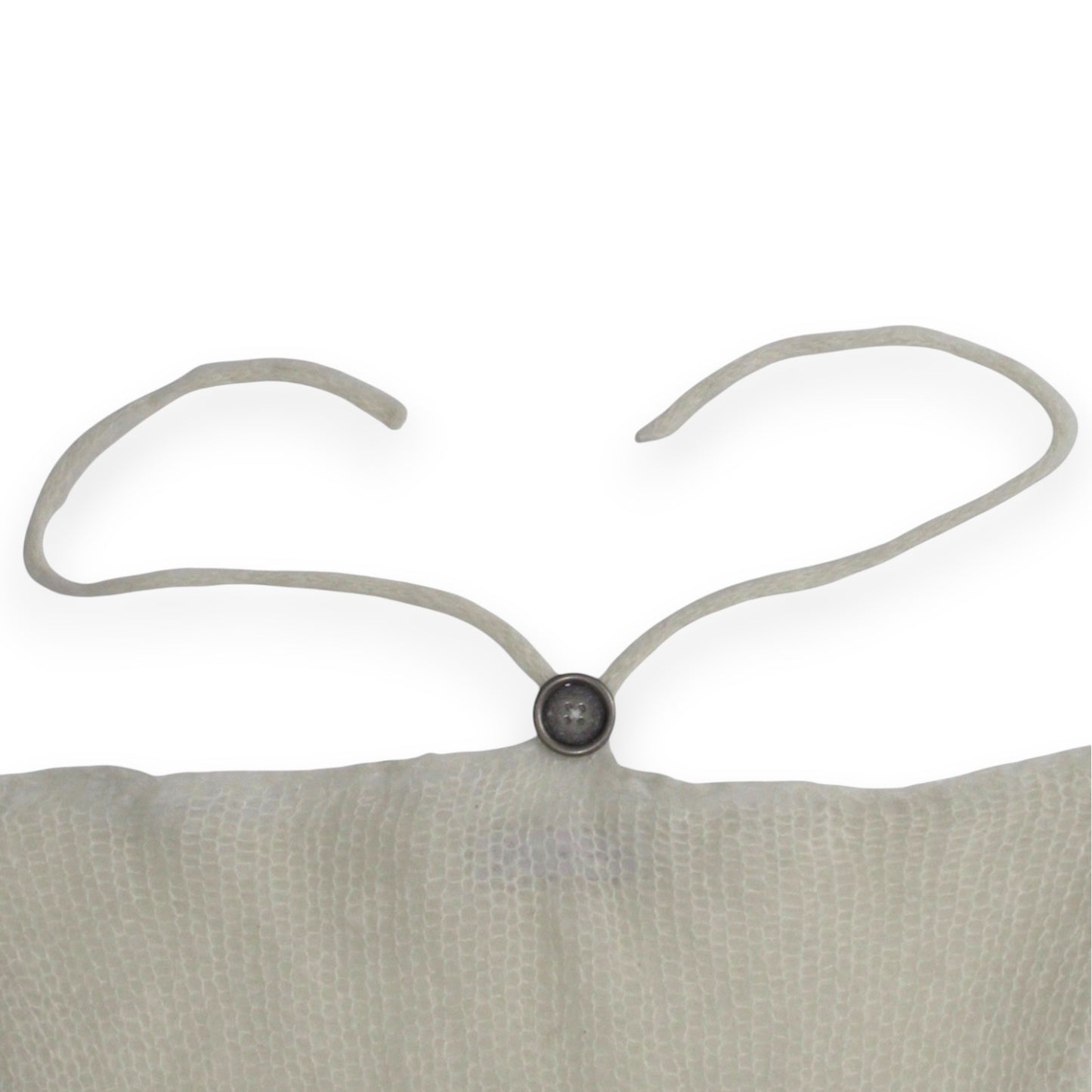 NoMachine Mohair Halter With Statement Button