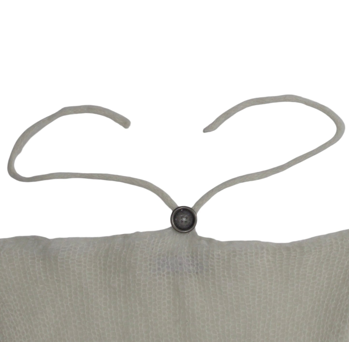 NoMachine Mohair Halter With Statement Button