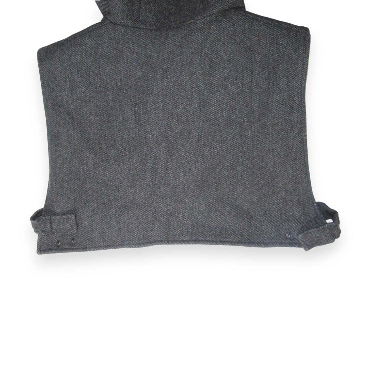 Prada Shearling Hood Cropped Wool Vest (FW2001)