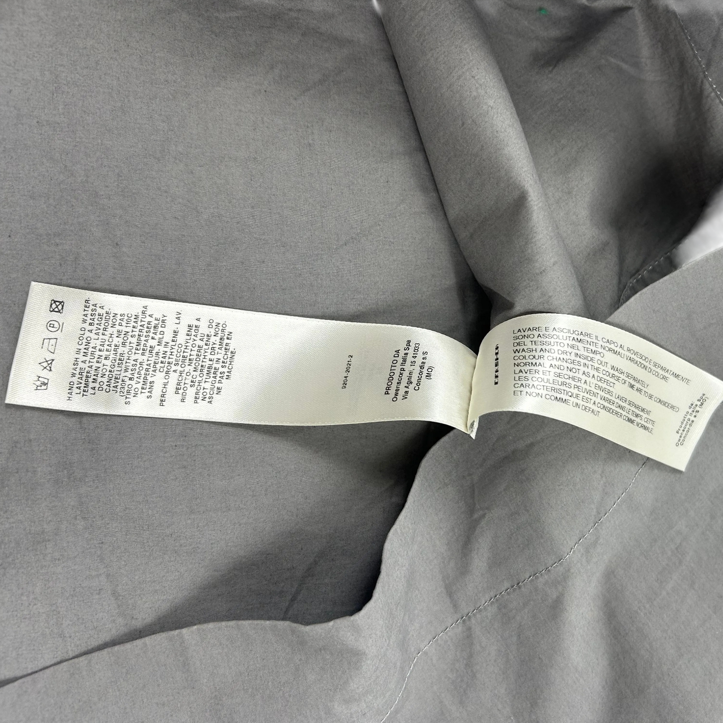 Rick Owens Grey Tunic (FW17)