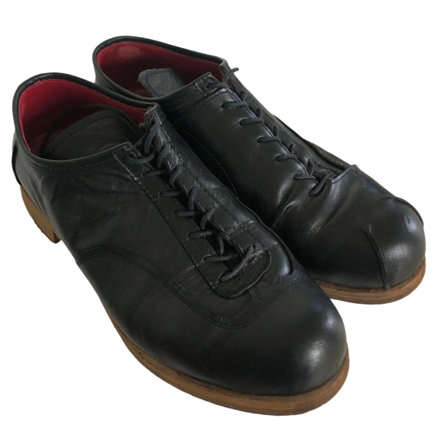 Shinichiro Arakawa Asymetric Leather Shoes (90s)