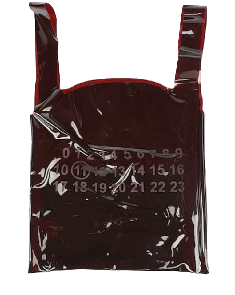 Maison Margiela FW18 PVC Tote Bag