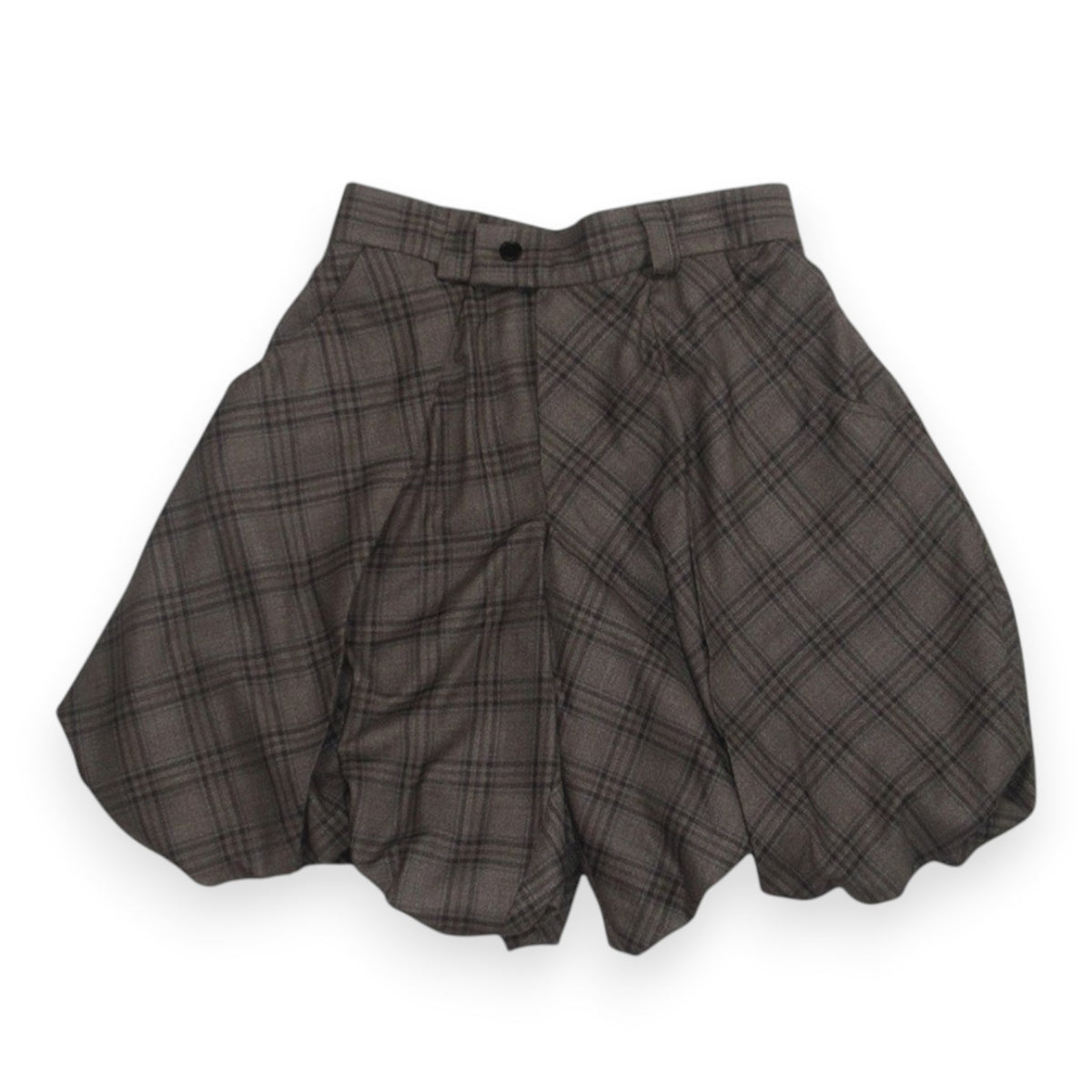 Valmora Emilio Plaid Bubble Shorts
